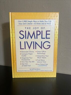 The Joy of Simple Living" by Jeff Davidson
